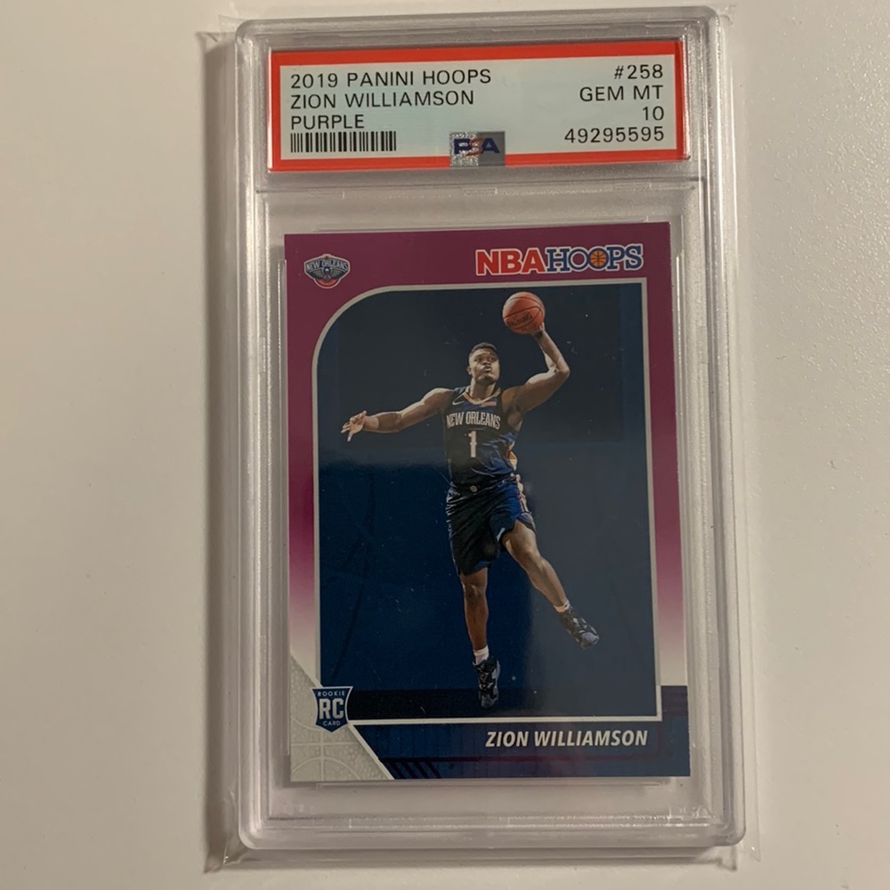 2019 Zion Williamson Rookie PSA 10